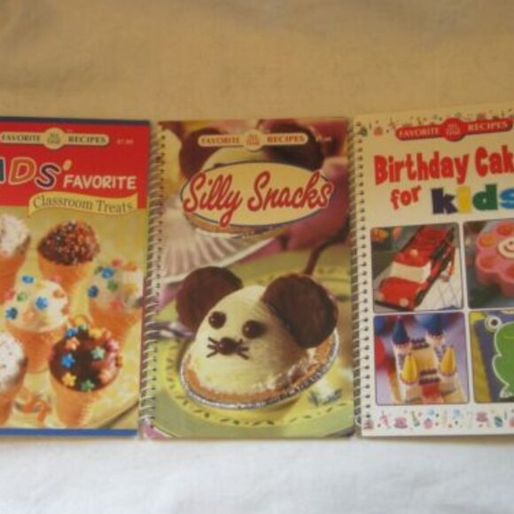 Favorite All Time Recipes Book Trio Bundle for Kids - Picture 1 of 1